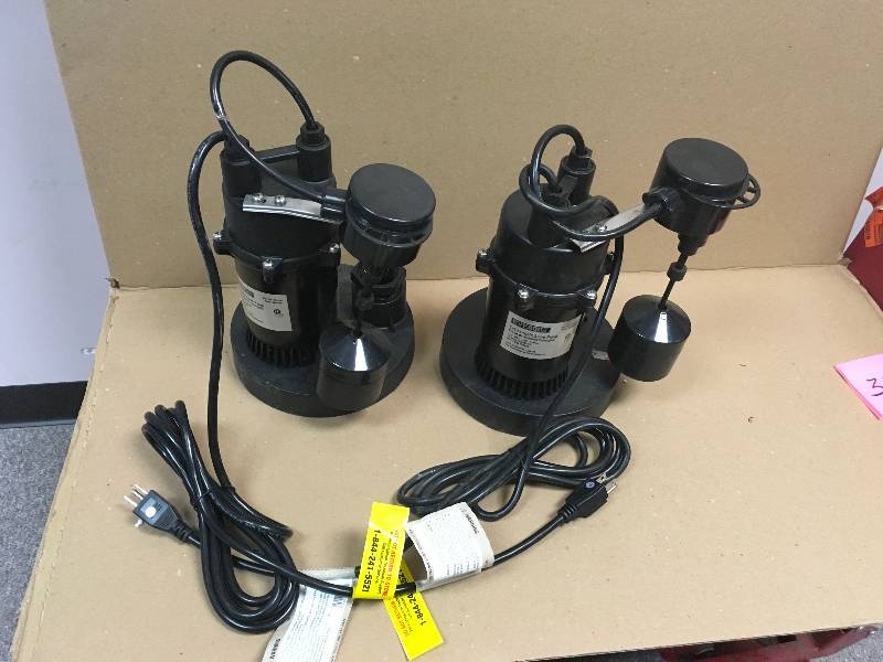 lot 38 image: Lot of two water pumps used