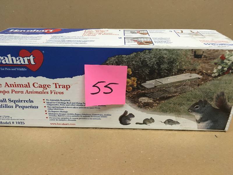 lot 55 image: Havahart Small 2-Door Live Animal Trap