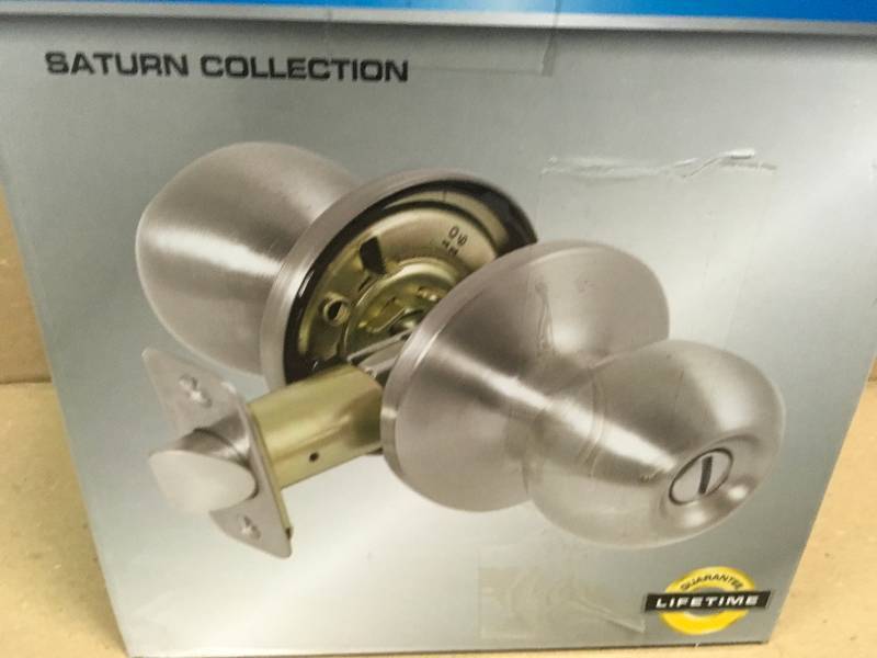 lot 69 image: Defiant Saturn SS Privacy Knob Contractor Pack (6-Piece)