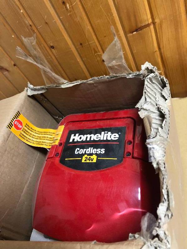 lot 118 image: Homelite 24V Cordless Battery  New