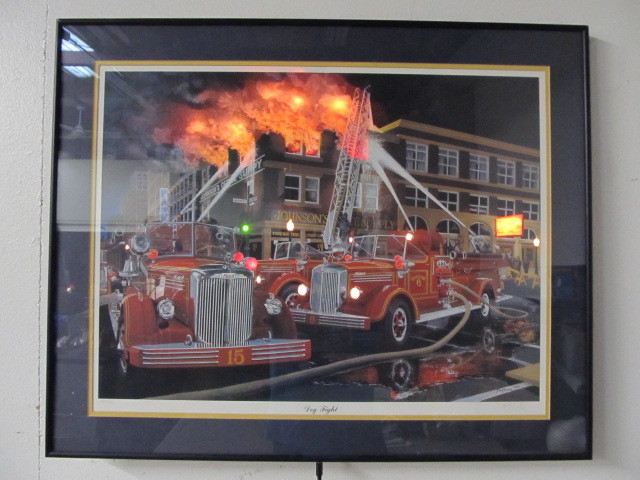 lot 120 image: Dave Snyder Signed & Numbered LIGHTED Print