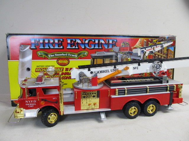 new bright fire truck