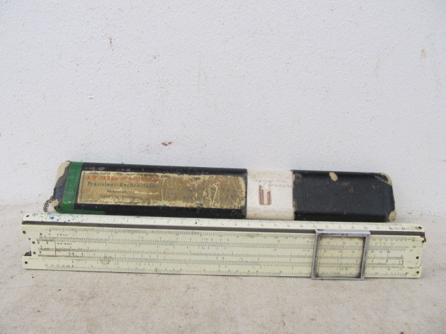lot 73 image: Antique A.W. FABER Slide Rule