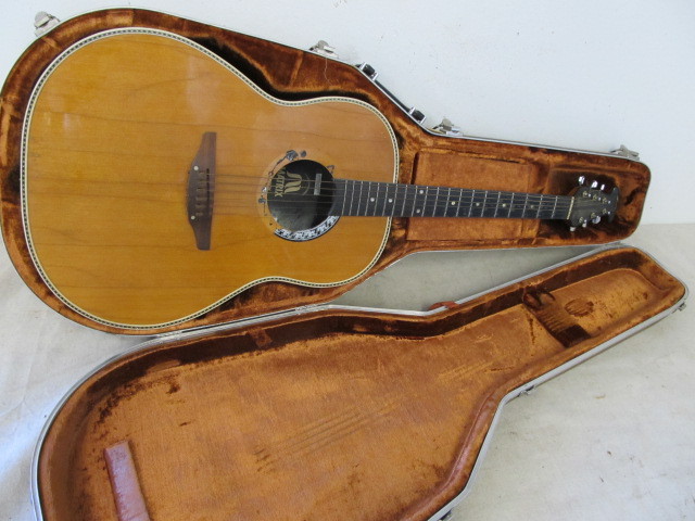 lot 101 image: Matrix by OVATION Acoustic Guitar wHard Case