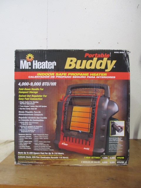 lot 54 image: NEW Mr. Heater Portable Buddy Propane Heater