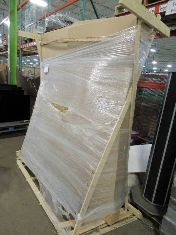 lot 15 image: MMI DOOR ACTIVE UNFINISHED PINE, GLASS 15 LITE CLEAR TRUE DIVIDED PREHUNG INTERIOR FRENCH DOOR