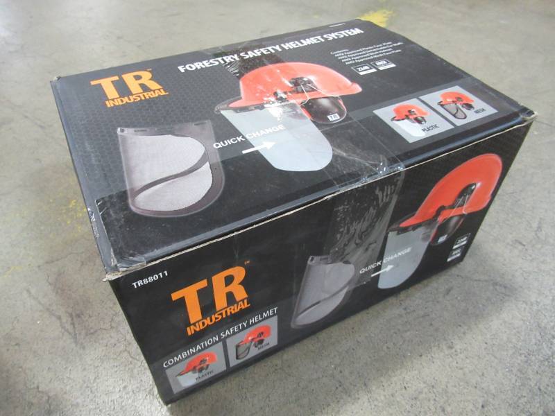 lot 92 image: TR INDUSTRIAL FORESTRY SAFETY HELMET AND HEARING PROTECTION SYSTEM