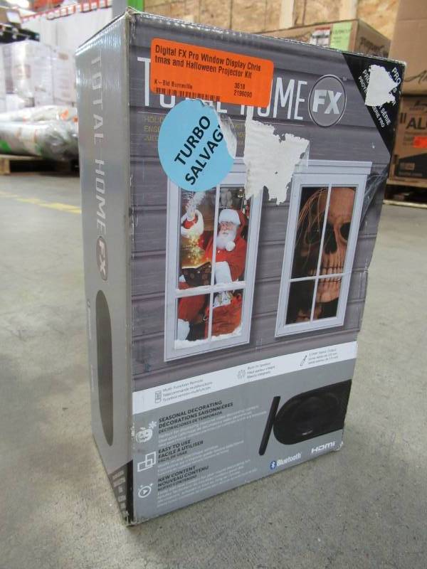 lot 95 image: DIGITAL FX PRO WINDOW DISPLAY CHRISTMAS AND HALLOWEEN PROJECTOR KIT