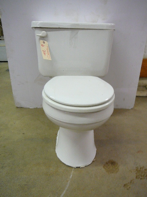 Eljer White Toilet