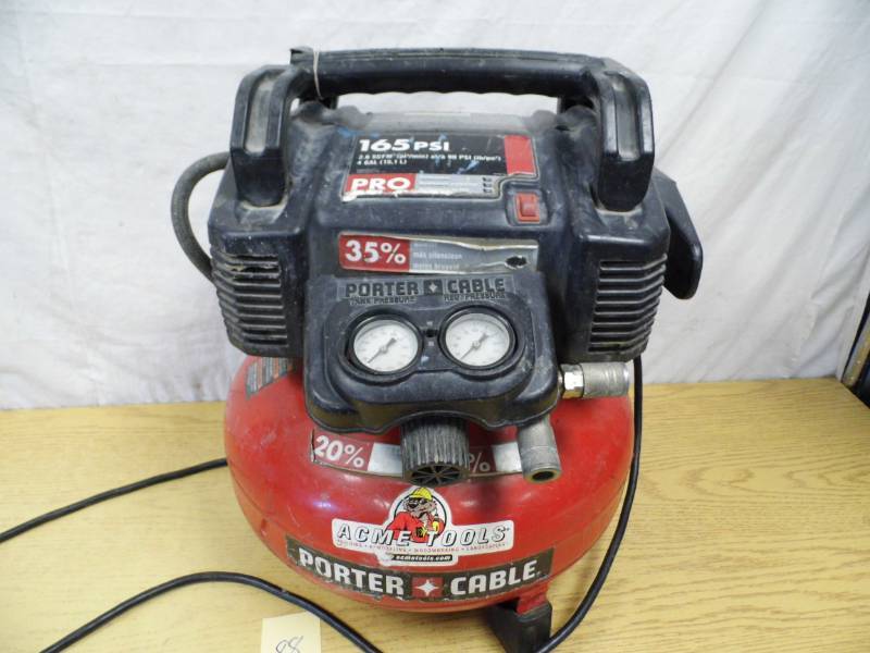 lot 88 image: Porter - Cable Air Compressor