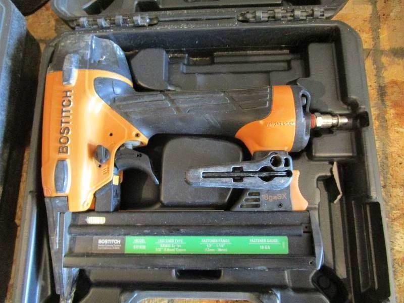 lot 38 image: (2) Bostitch Nailers