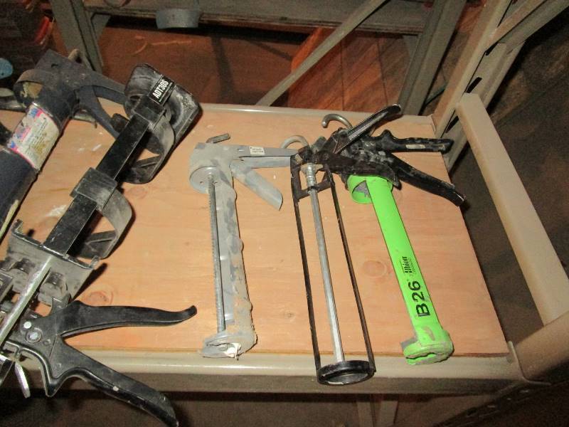 lot 142 image: Caulk Guns