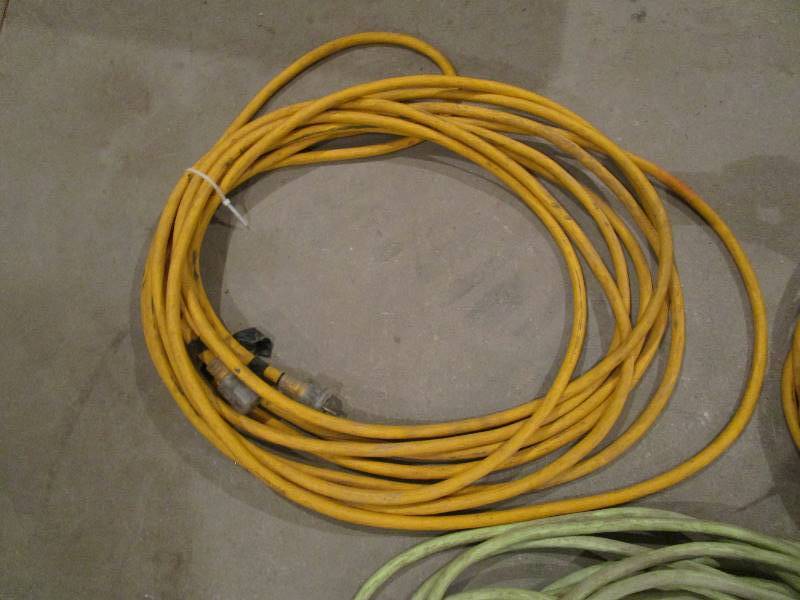 lot 163 image: (3) Heavy Extension Chords
