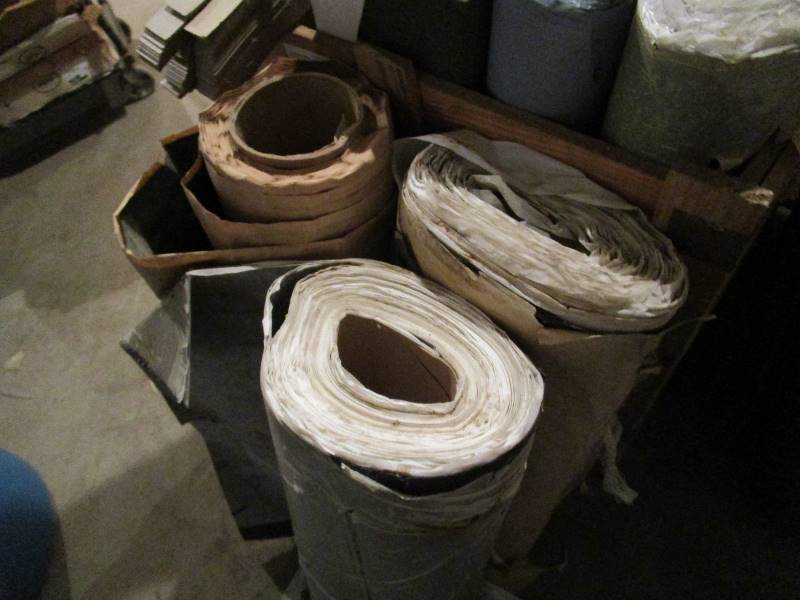 lot 188 image: Large Lot of Underlayment Rolls