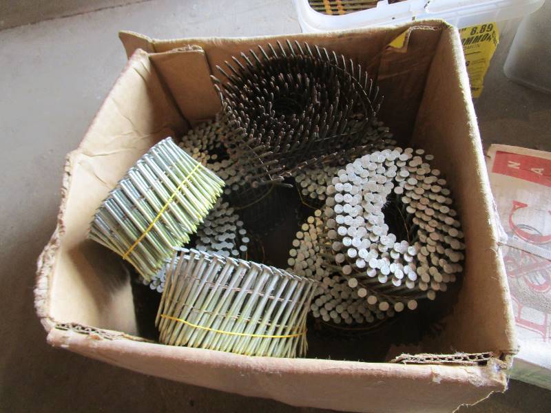 lot 212 image: Misc Lot of Nails