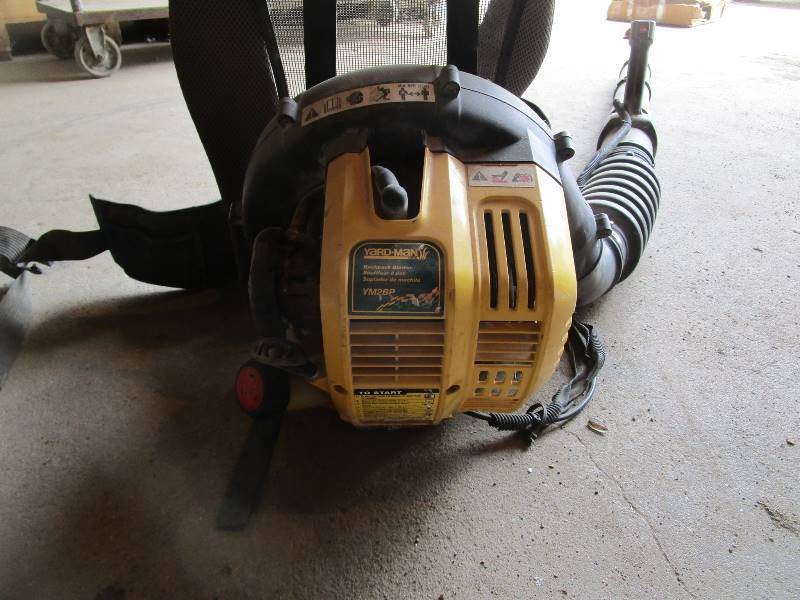 lot 215 image: Yardman Backpack Blower