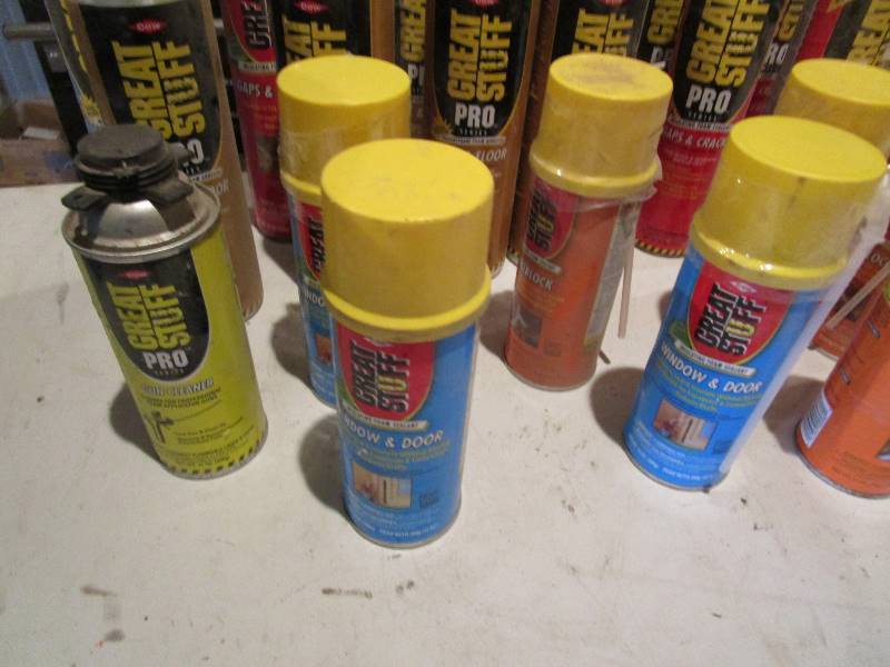 lot 262 image: Great Stuff Spray Foam Insulation