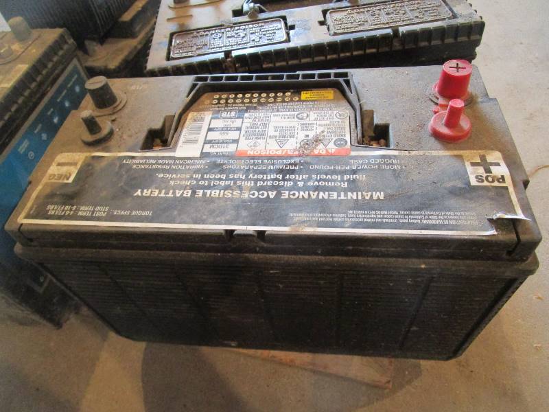 lot 264 image: New & Used Batteries