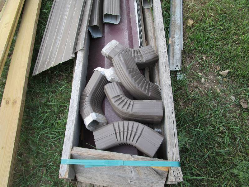 lot 339 image: (New) Gutters, Downspouts & Treated Lumber