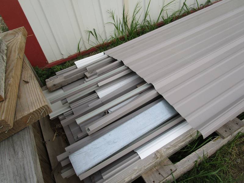 lot 340 image: (New) Tin Siding, Roofing & Trim