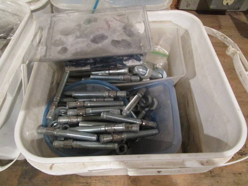 lot 296 image: Misc Concrete Anchors