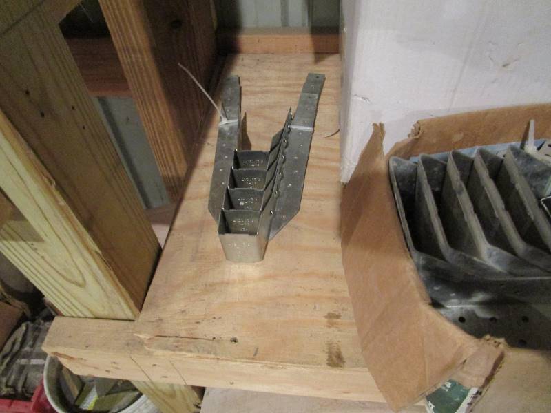 lot 299 image: Misc Joist Hangers