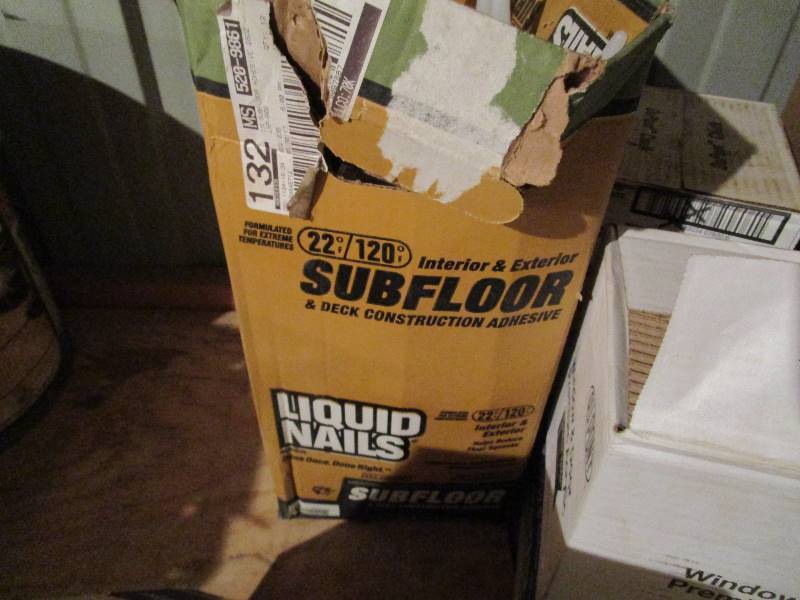 lot 300 image: (7) Boxes Misc Silicone & Caulk