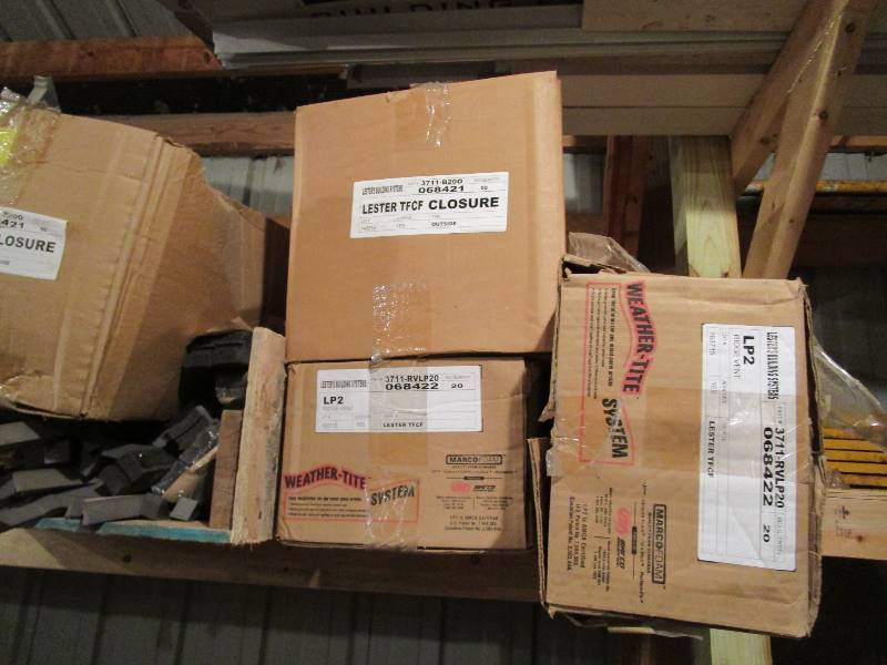 lot 302 image: Misc Gasketing And Foam Tin Closures