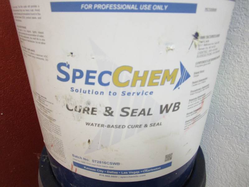 lot 319 image: (3) Partial 5 gal Buckets of Concrete Chemical