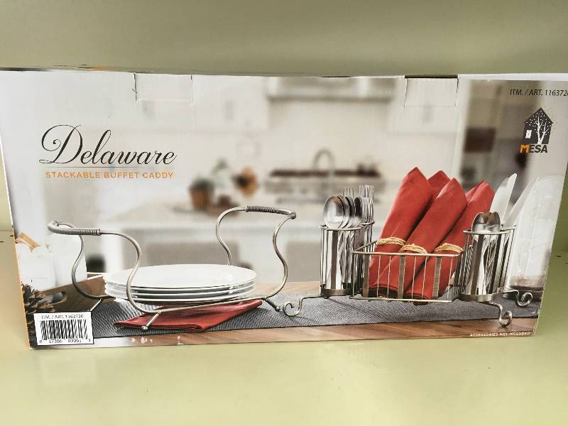 2Pc Buffet Caddy, Retail $16.99