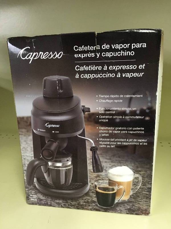 Capresso Espresso Maker, Retail $33.99