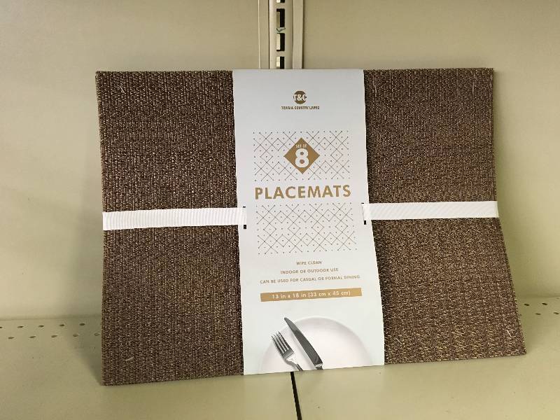 Town & Country Placemats, Retail $9.99