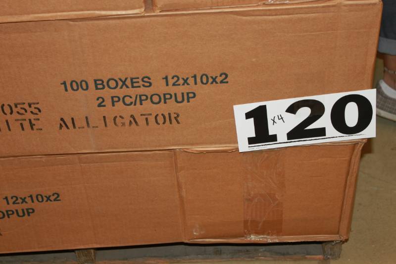 400 White 2 Piece Pop Up Boxes (12 x 10 x 2)