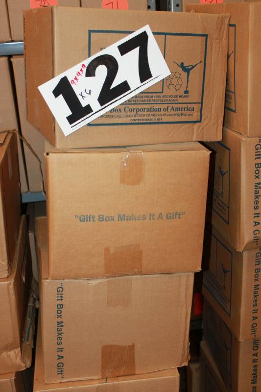 600 Cream Gift Boxes (9 x 4 x 4)