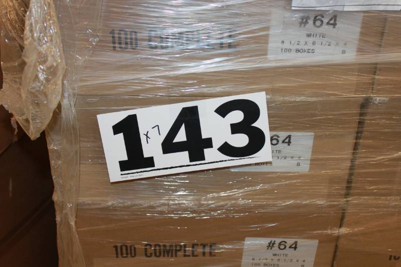 700 White Gift Boxes (8-12 x 6-12 x 4)