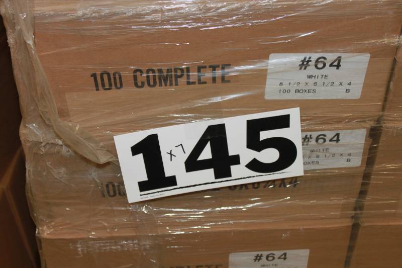 700 White Gift Boxes (8-12 x 6-12 x 4)