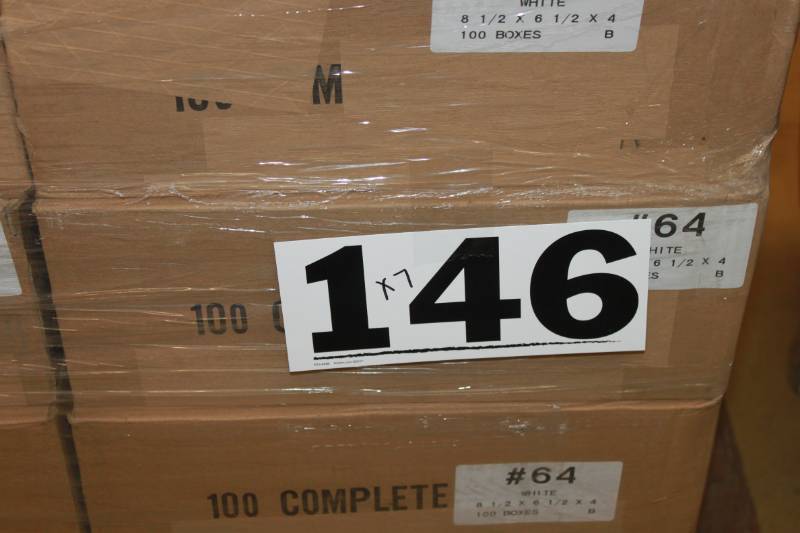 700 White Gift Boxes (8-12 x 6-12 x 4)
