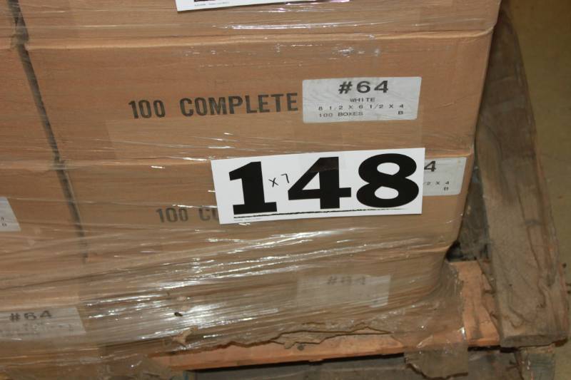 700 White Gift Boxes (8-12 x 6-12 x 4)