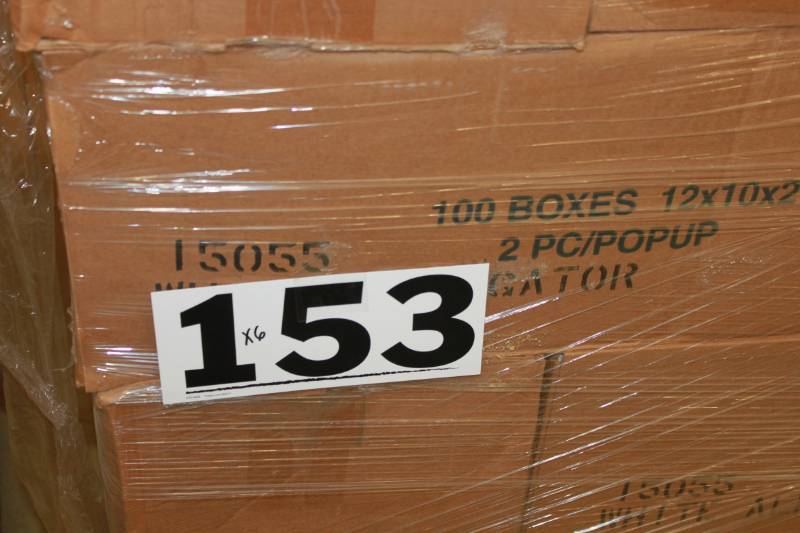 600 White 2 Piece Pop Up Boxes (12 x 10 x 2)