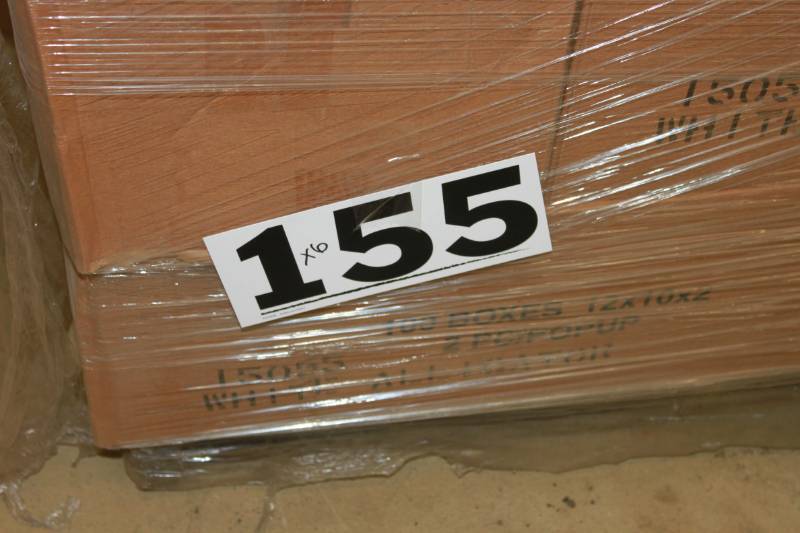 600 White 2 Piece Pop Up Boxes (12 x 10 x 2)