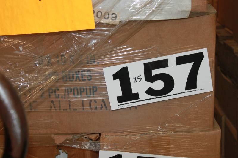 500 White 2 Piece Pop Up Boxes (10 x 10 x 2)