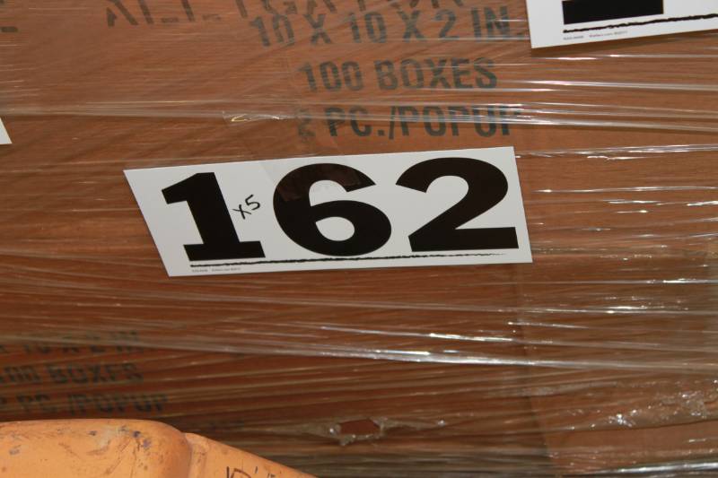 500 White 2 Pice Pop Up Boxes (10 x 10 x 2)