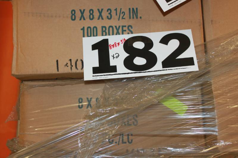 200 Brown 2 Piece Boxes (8 x 8 x 3-12)
