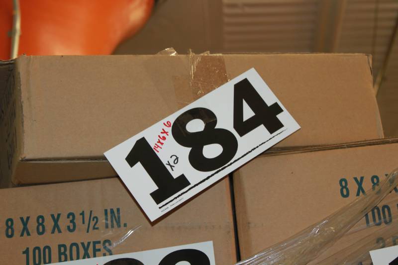 100 White 1 Piece Gift Boxes (14 x 6 x 6)