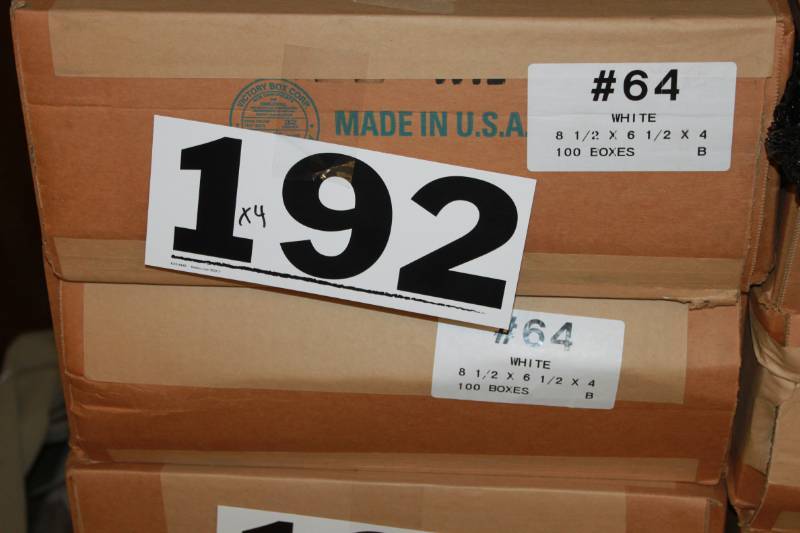 400 White 2 Piece Pop Up Boxes (8-12 x 6-12 x 4)