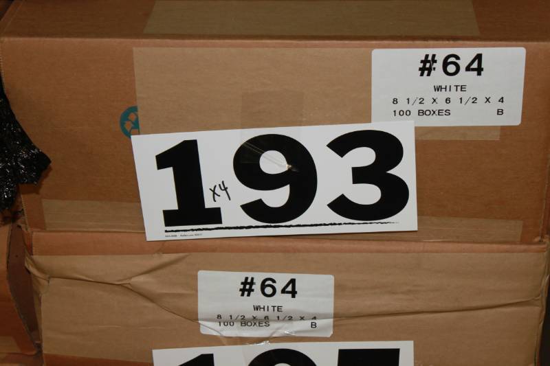 400 White 2 Piece Pop Up Boxes (8-12 x 6-12 x 4)