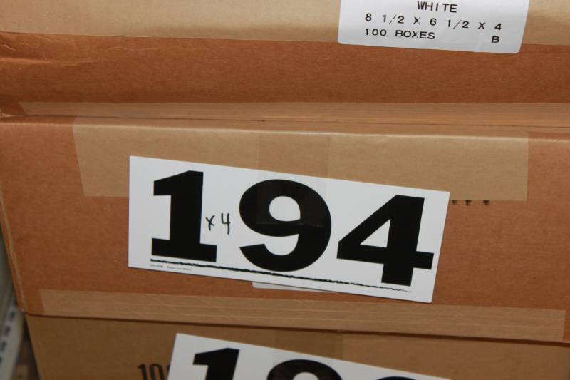400 White 2 Piece Pop Up Boxes (8-12 x 6-12 x 4)