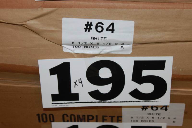 400 White 2 Piece Pop Up Boxes (8-12 x 6-12 x 4)