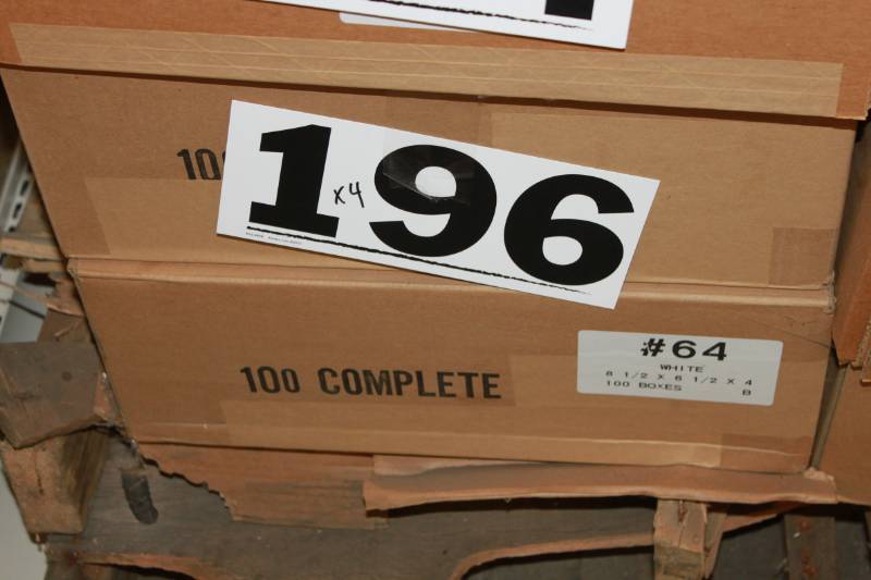400 White 2 Piece Pop Up Boxes (8-12 x 6-12 x 4)