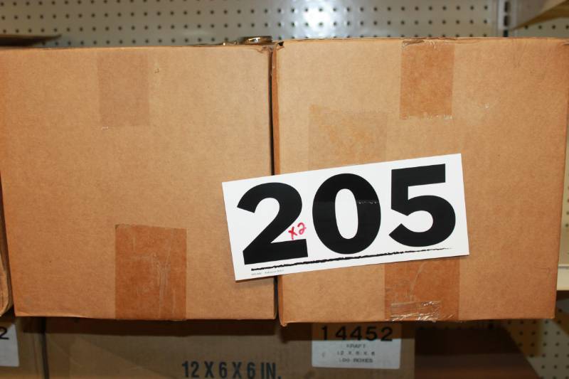 200 White 2 Pice Pop Up Boxes (10 x 10 x 2)